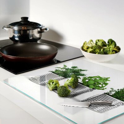 Tábua para corte Plantas em vasos de metal