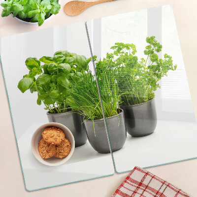 Tábua para cozinha Ervas em vasos