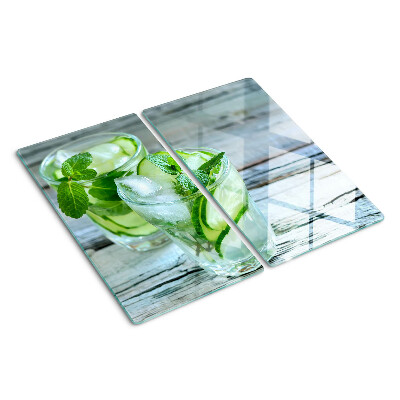 Tábua para cozinha Coquetéis de hortelã e pepino