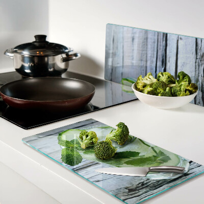 Tábua para corte Um coquetel refrescante com hortelã