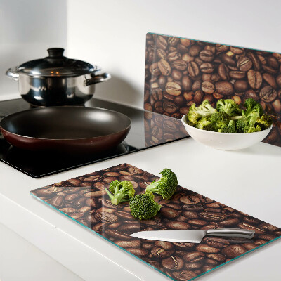 Tábua para cozinha Grãos de café