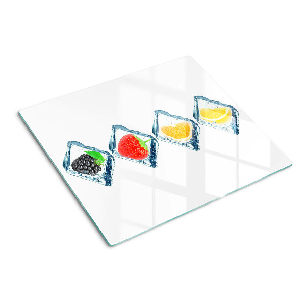 Tábua para corte Fruta no gelo