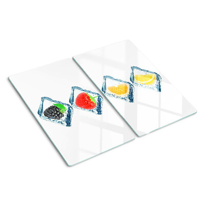 Tábua para corte Fruta no gelo