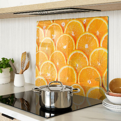 Tábua para corte fatias de laranja