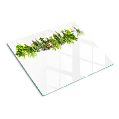 Tábua para cozinha Ervas em vasos pendurados