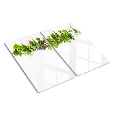 Tábua para cozinha Ervas em vasos pendurados