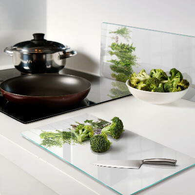 Tábua para cozinha Ervas em vasos pendurados