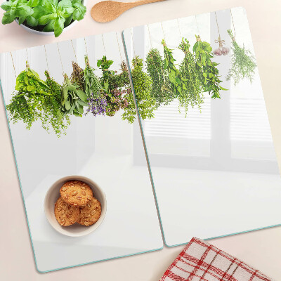 Tábua para cozinha Ervas em vasos pendurados