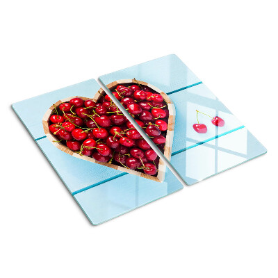 Tábua para cozinha Cerejas no coração