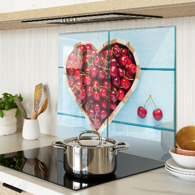 Tábua para cozinha Cerejas no coração