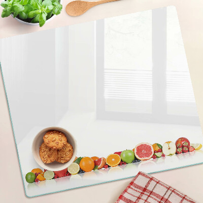 Tábua para cozinha Frutas cítricas em tons pastel