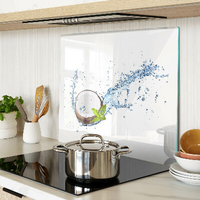 Tábua para cozinha Coco com água e hortelã