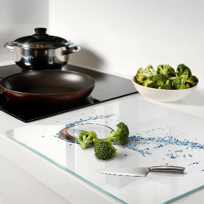 Tábua para cozinha Coco com água e hortelã