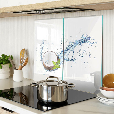 Tábua para cozinha Coco com água e hortelã