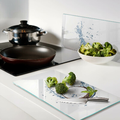 Tábua para cozinha Coco com água e hortelã