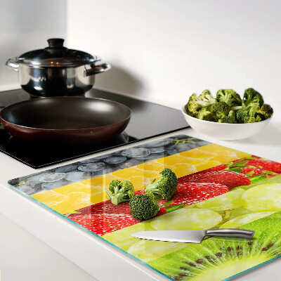 Tábua para corte Fruta listrada