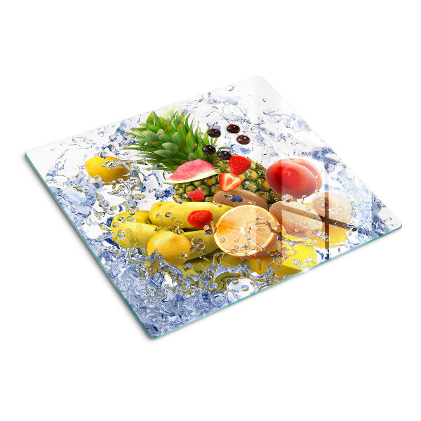 Tábua para corte Fruta na água