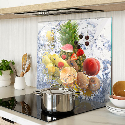 Tábua para corte Fruta na água