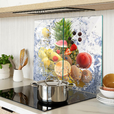 Tábua para corte Fruta na água