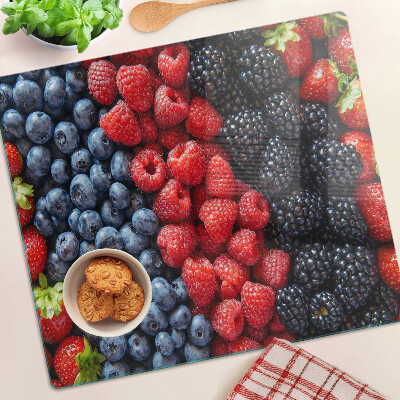 Tábua para corte Frutas da floresta