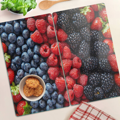 Tábua para corte Frutas da floresta