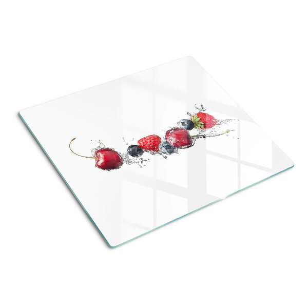 Tábua para corte Fruta na água