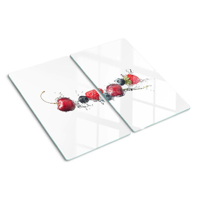 Tábua para corte Fruta na água