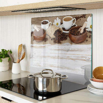 Tábua para corte Café e grãos de café