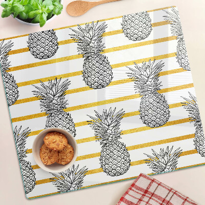 Tábua para cozinha Abacaxis em tiras