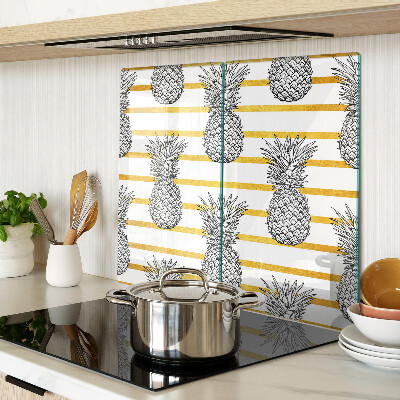 Tábua para cozinha Abacaxis em tiras