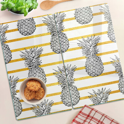 Tábua para cozinha Abacaxis em tiras