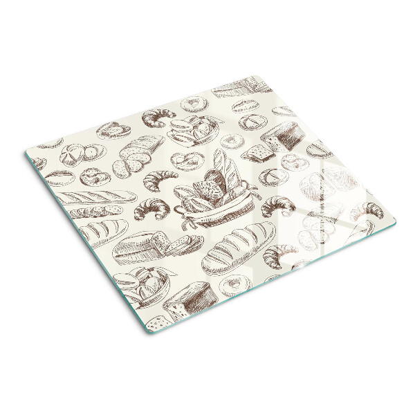 Tábua para corte Produtos assados e salgadinhos doces