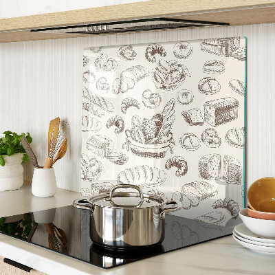 Tábua para corte Produtos assados e salgadinhos doces