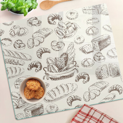 Tábua para corte Produtos assados e salgadinhos doces