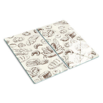 Tábua para corte Produtos assados e salgadinhos doces