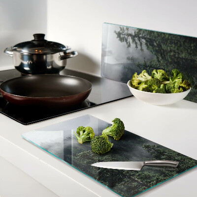 Tábua para cozinha Floresta nas nuvens