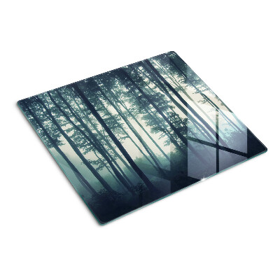 Tábua para cozinha Floresta na neblina