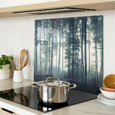 Tábua para cozinha Floresta na neblina