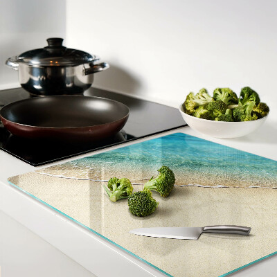 Tábua para cozinha Ondas da praia e do mar