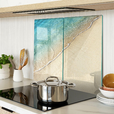 Tábua para cozinha Ondas da praia e do mar