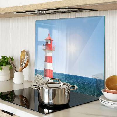 Tábua para cozinha Um farol sobre o oceano