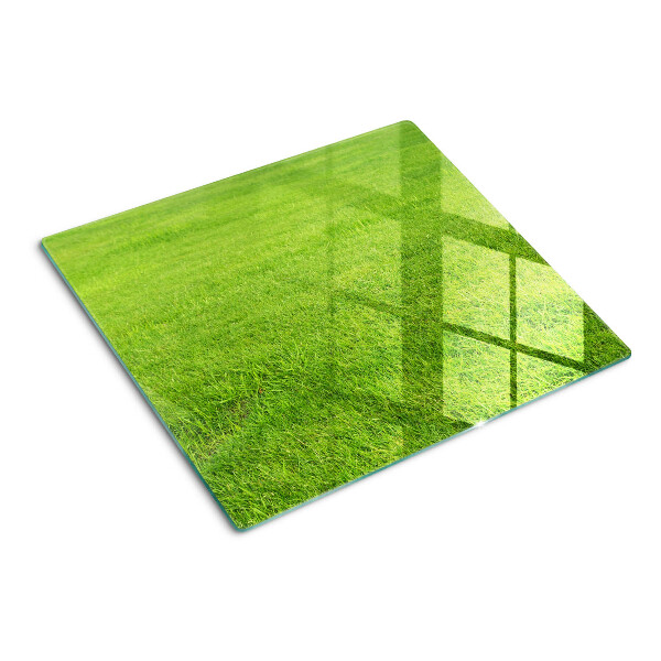 Tábua para corte grama verde