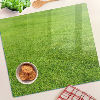 Tábua para corte grama verde