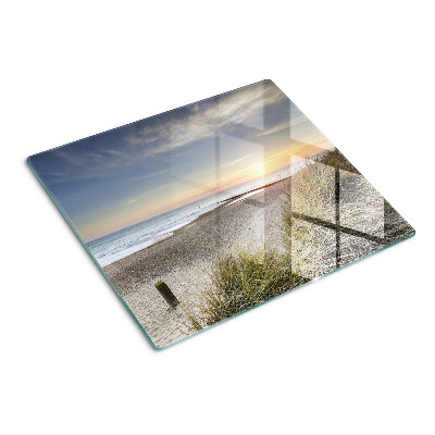 Tábua para cozinha Praia ao pôr do sol