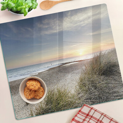 Tábua para cozinha Praia ao pôr do sol