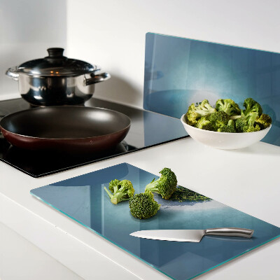 Tábua para corte Ilha com palmeiras