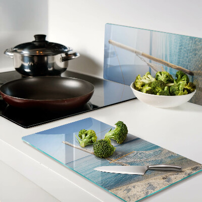 Tábua para cozinha Rede à beira-mar