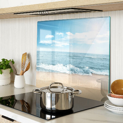 Tábua para cozinha Praia e mar