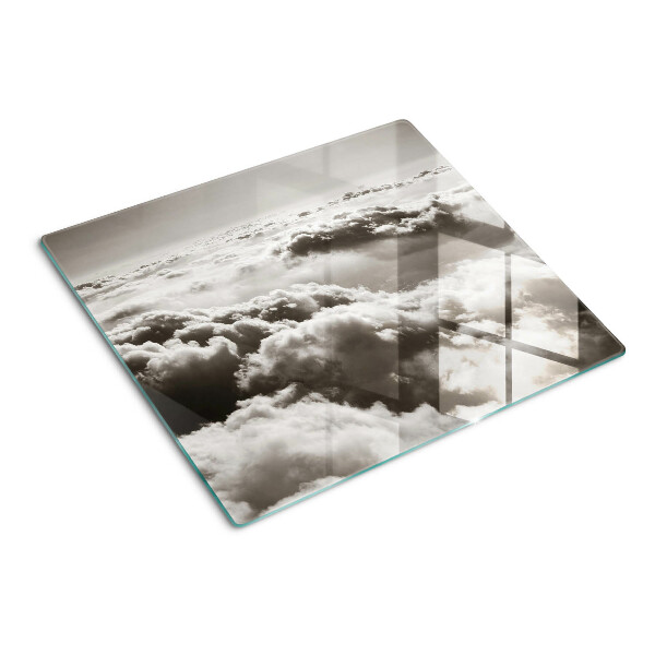 Tábua para corte Nuvens em tons de cinza