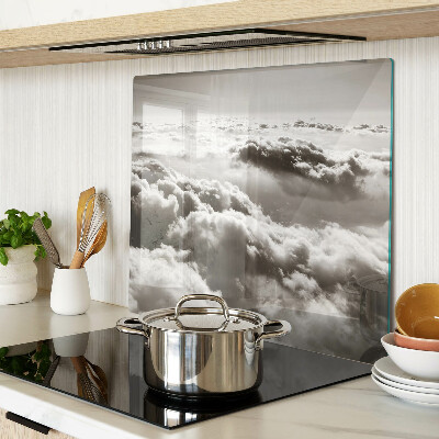 Tábua para corte Nuvens em tons de cinza